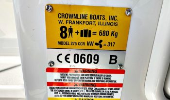 Crownline 275 CCR lleno