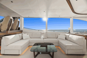 29 Princess Y72 Motor Yacht saloon