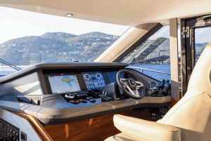 33 Princess Y72 Motor Yacht helm 2