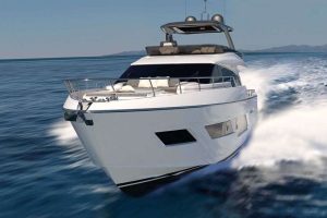 5 Ferretti 720 Flybridge Yacht