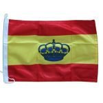 Bandera España con Corona 60x40